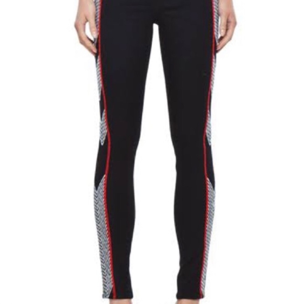 Rag & Bone “Raja” Black, Red, and White Jeggings - Women’s Size 28